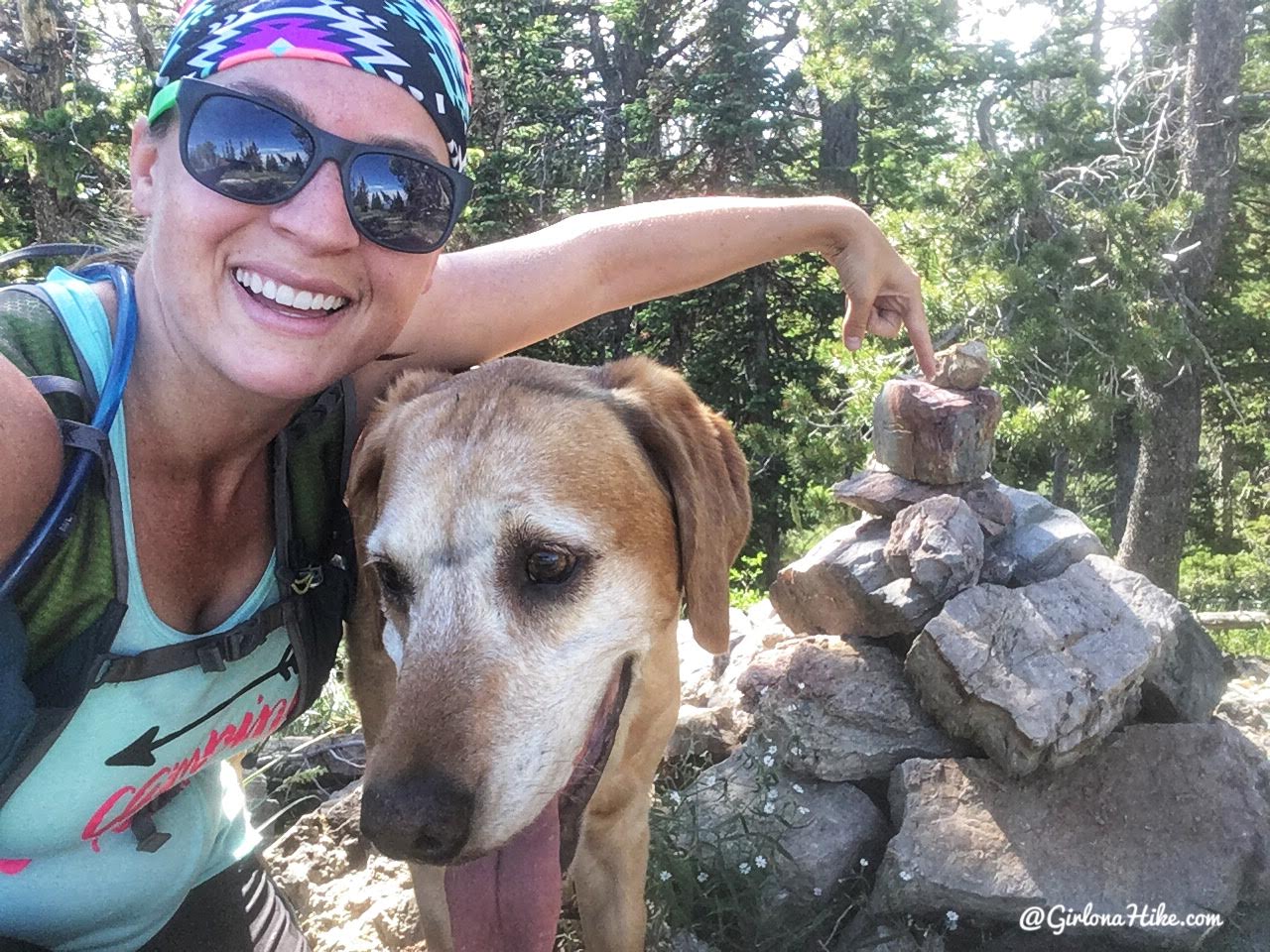 Hiking to Bridger Peak, Rich County High Point