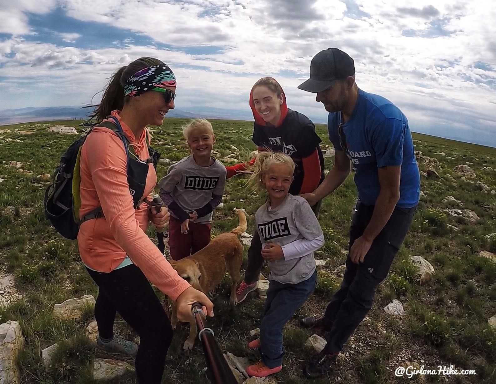 Hiking to Bull Mountain, Box Elder County High Point