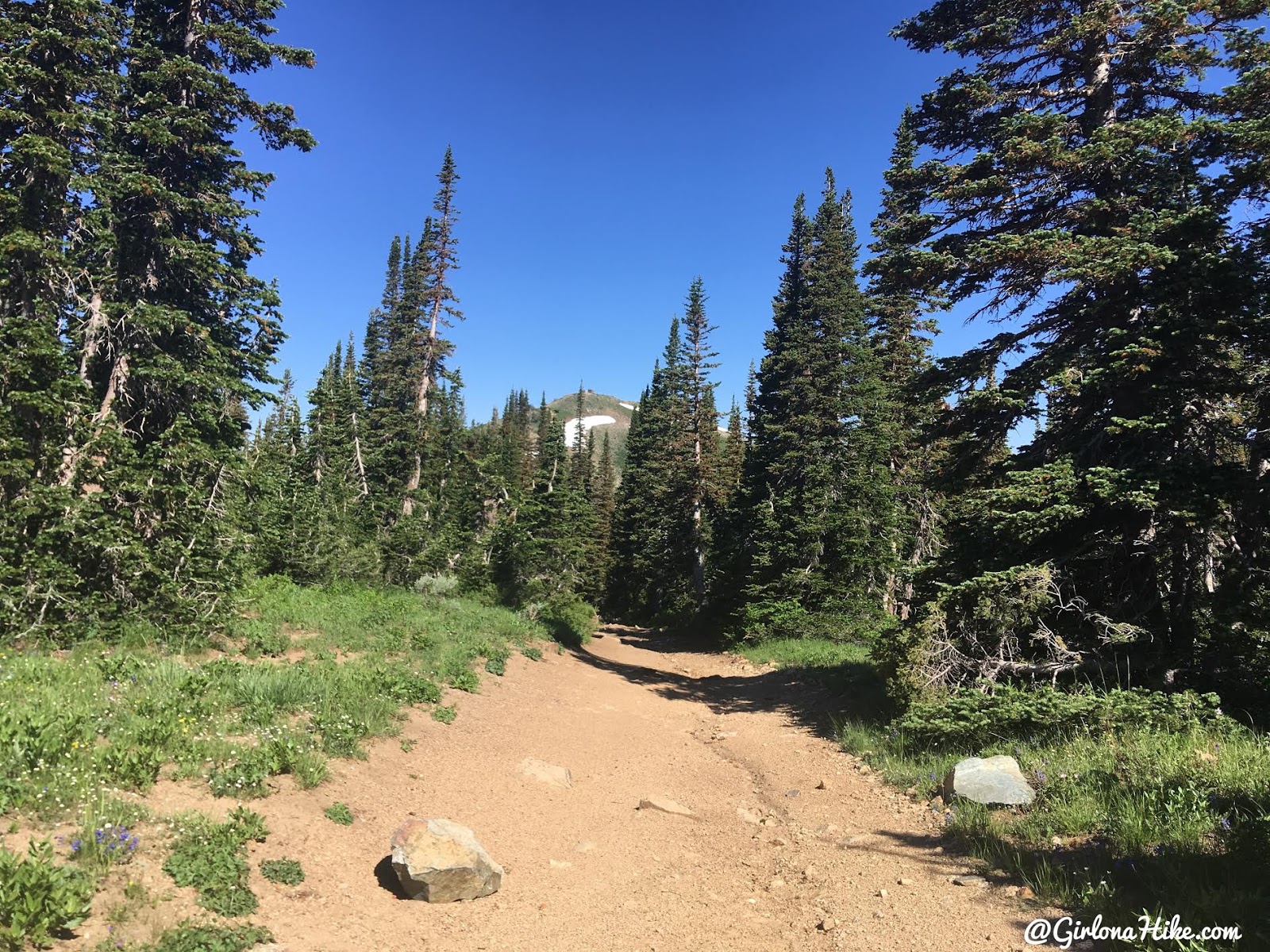 Hiking to the Smith Creek Lakes, Wasatch Mountains