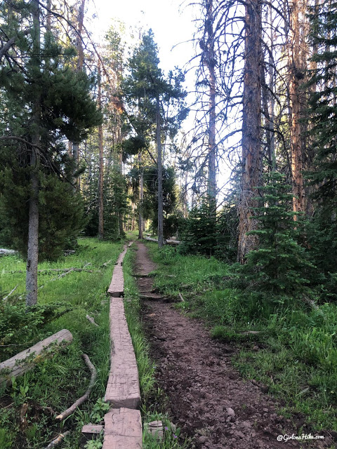 Backpacking to Amethyst Lake, Uintas