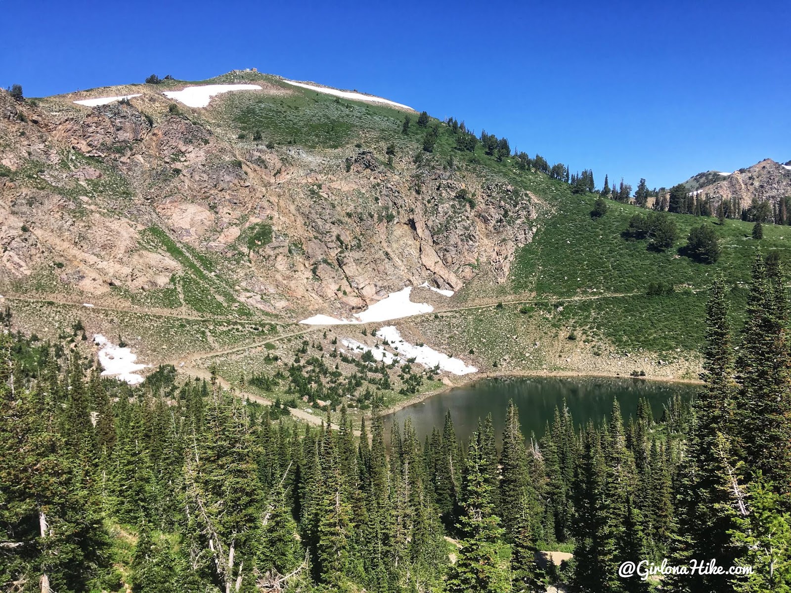 Hiking to the Smith Creek Lakes, Wasatch Mountains