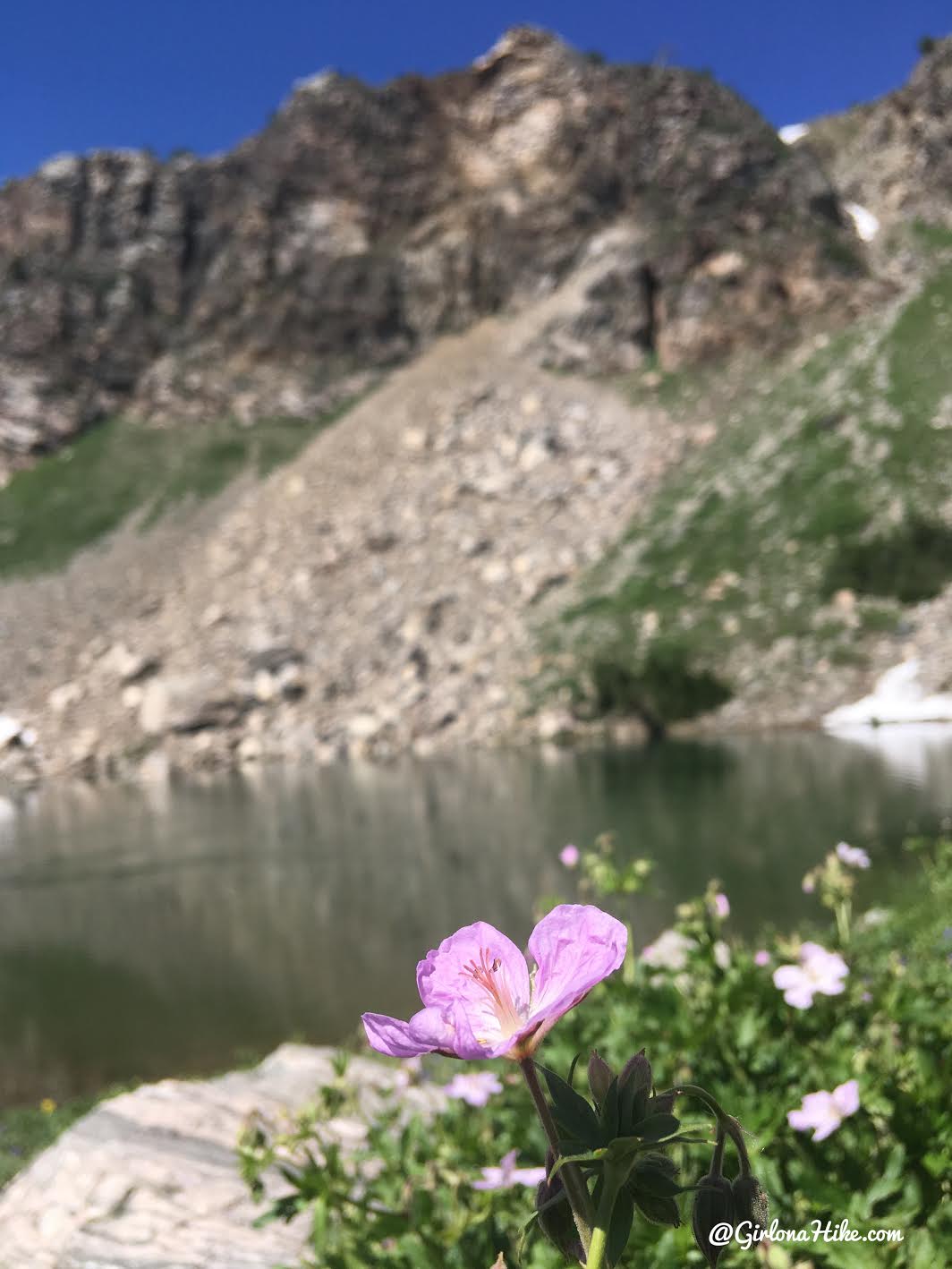 Hiking to the Smith Creek Lakes, Wasatch Mountains