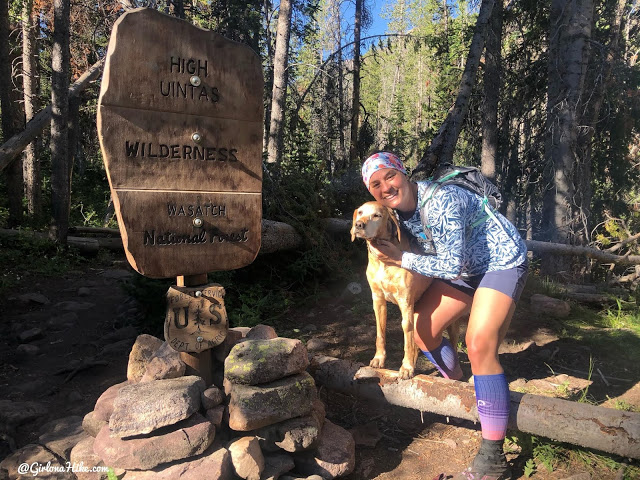 Backpacking to Amethyst Lake, Uintas