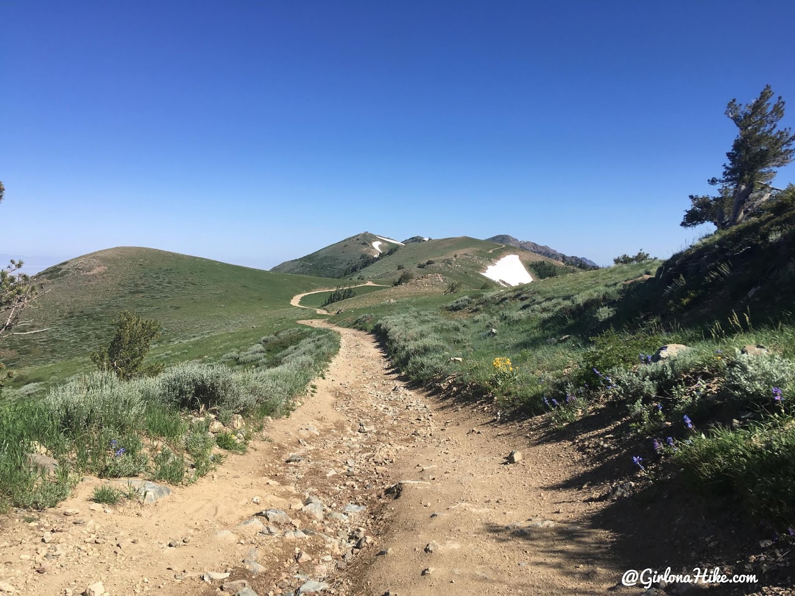 Hiking to the Smith Creek Lakes, Wasatch Mountains