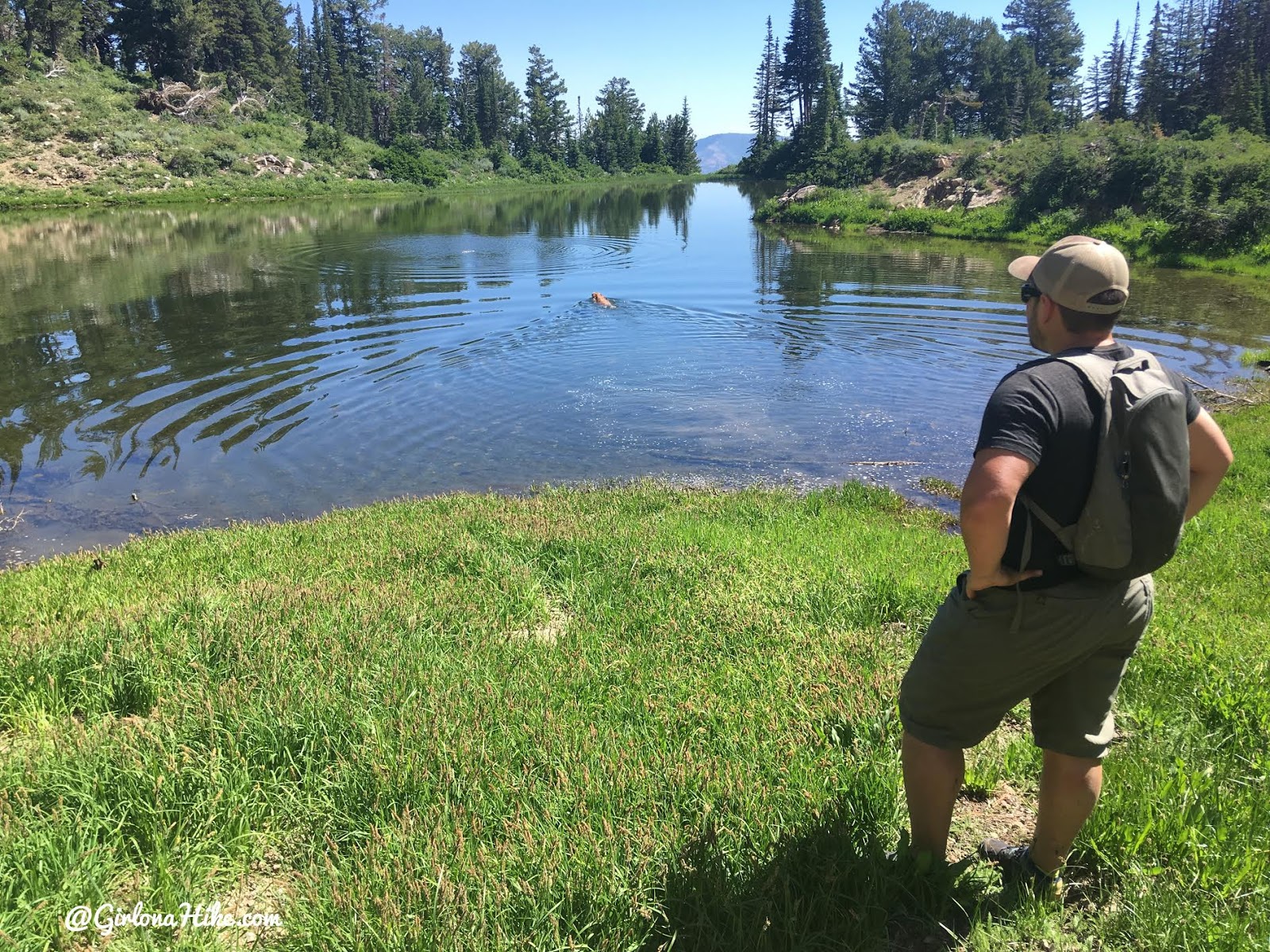 Hiking to the Smith Creek Lakes, Wasatch Mountains