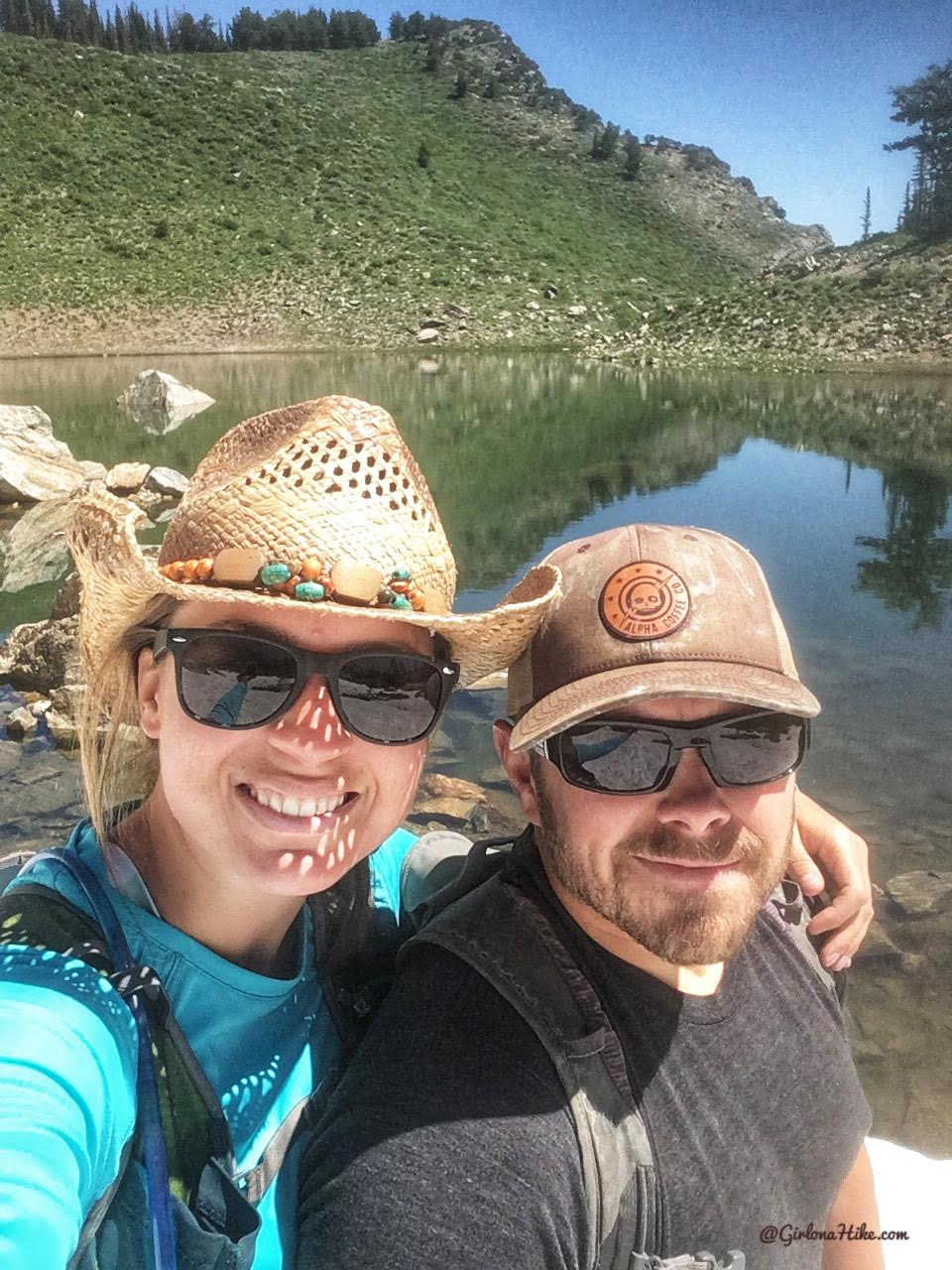 Hiking to the Smith Creek Lakes, Wasatch Mountains