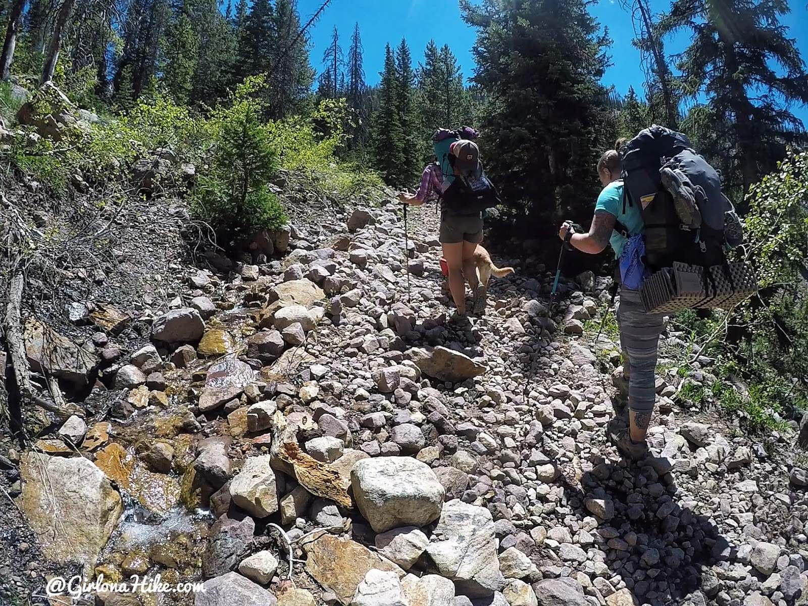 Backpacking the Yellow Pine Trail, Uintas