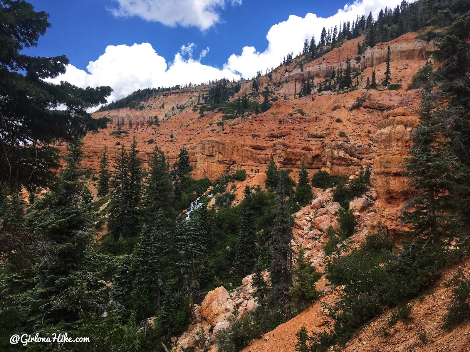 Hike to Cascade Falls, Navajo Lake Utah