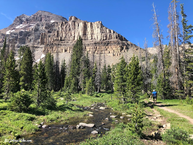 Backpacking to Amethyst Lake, Uintas