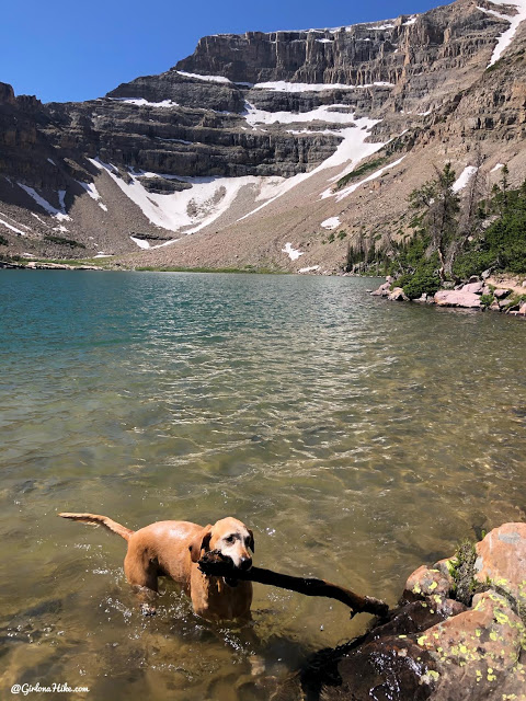 Hiking to Amethyst Lake, Uintas