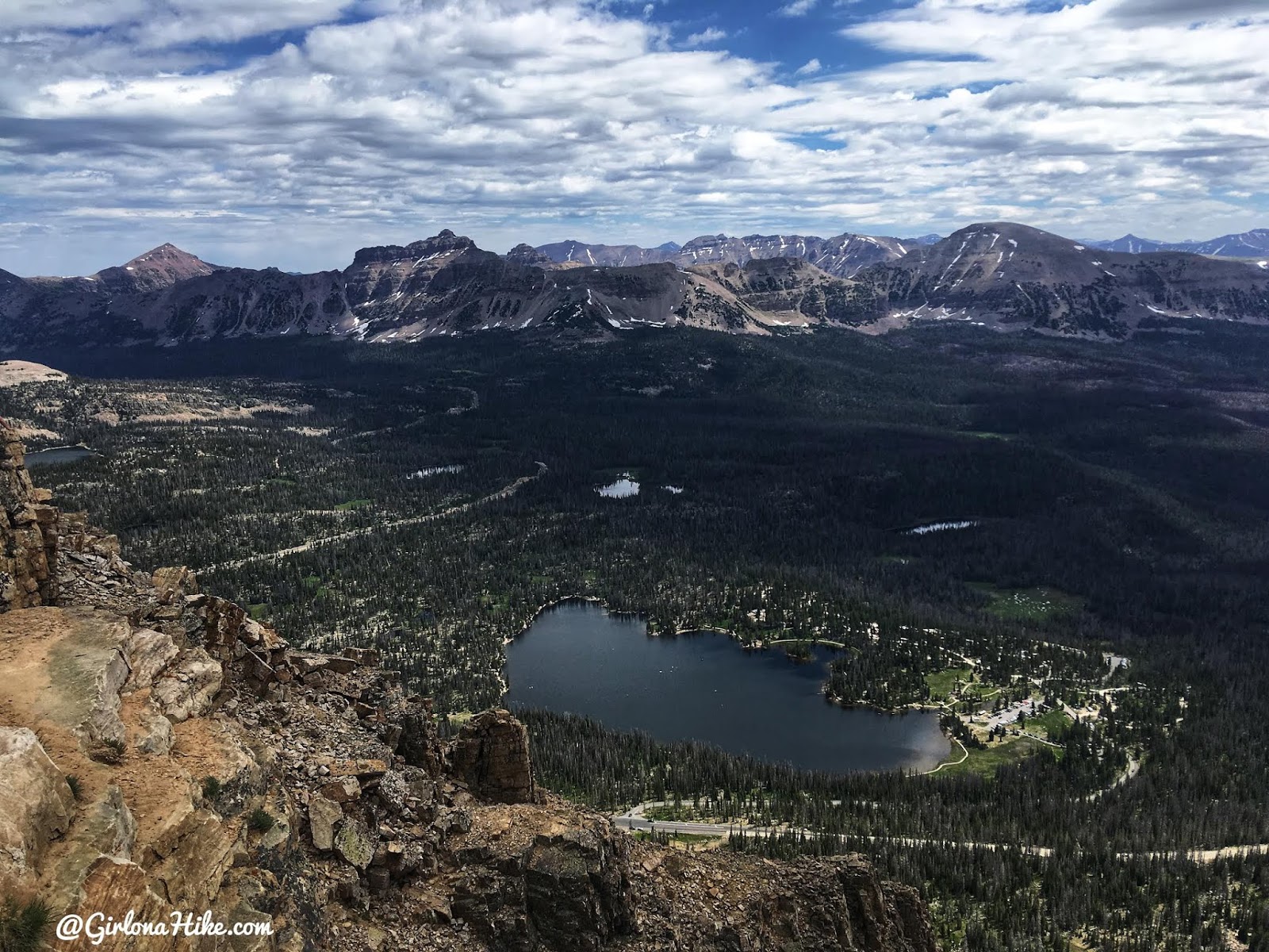 Hiking to Bald Mountain, Uintas