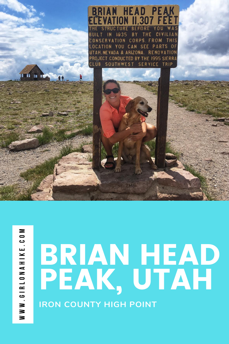 Brian Head Peak, Iron County High Point