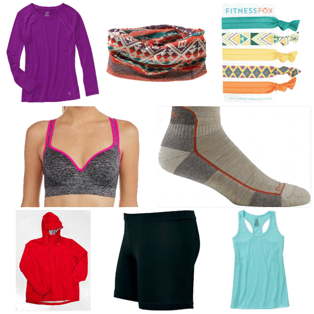 Women's backpacking shop gear list