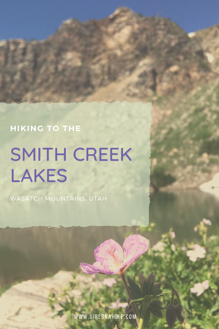 Hiking to the Smith Creek Lakes, Wasatch Mountains