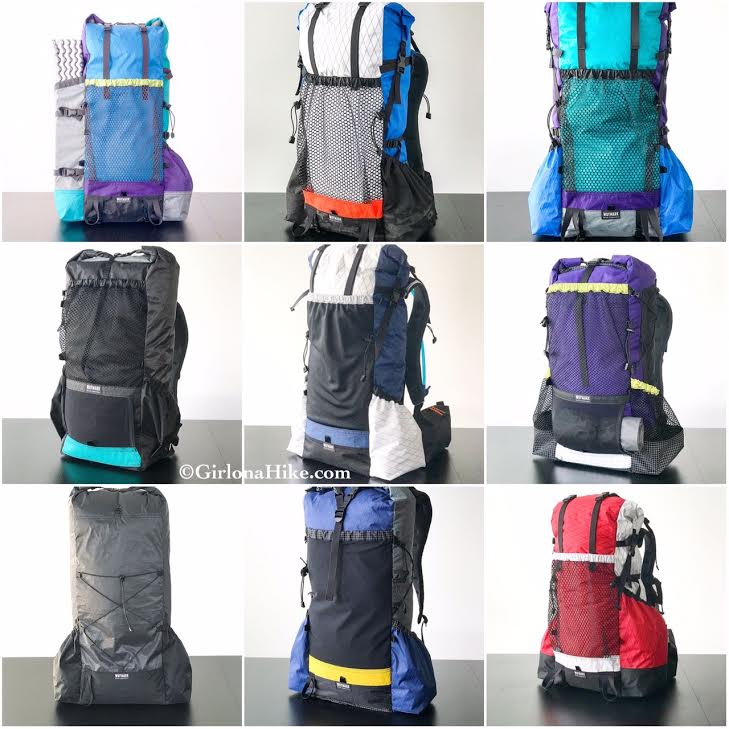 Waymark Gear Co. LITE 50 Liter Pack, Ultralight Thru Packs, Ultralight Backpacking, Ultralight Camping, Best UL Packs