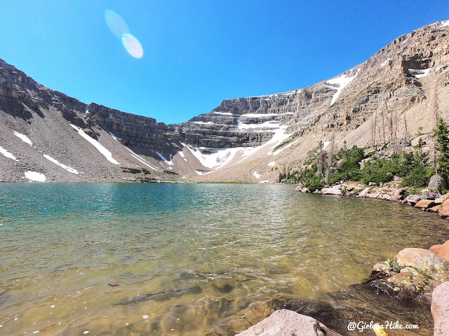 Hiking to Amethyst Lake, Uintas