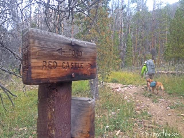 Backpacking to Red Castle Lakes, Uintas