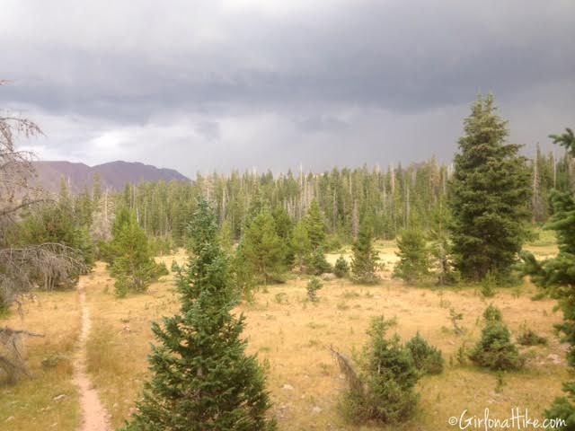 Backpacking to Red Castle Lakes, Uintas