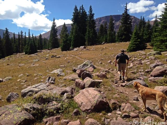 Backpacking to Red Castle Lakes, Uintas