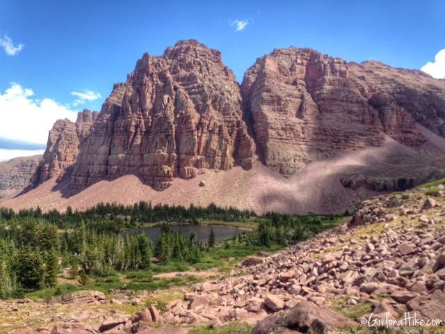 Backpacking to Red Castle Lakes, Uintas