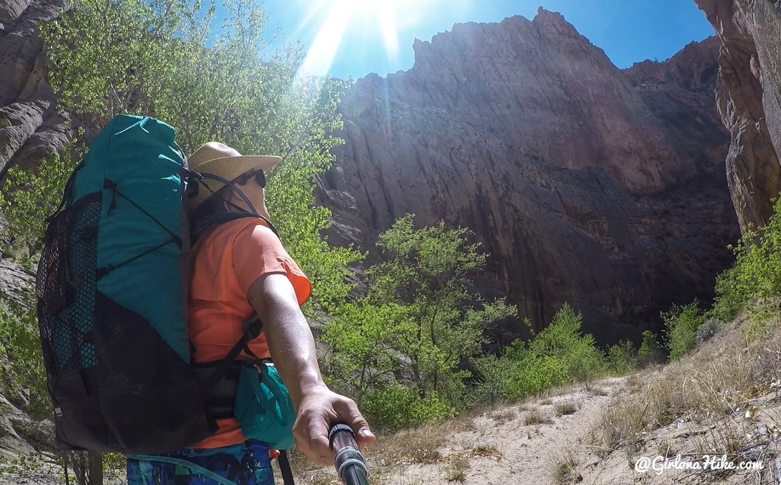 Waymark Gear Co. LITE 50 Liter Pack, Backpacking the Escalante River