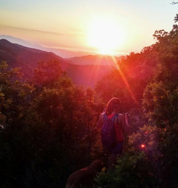 Hiking to Mt. Aire