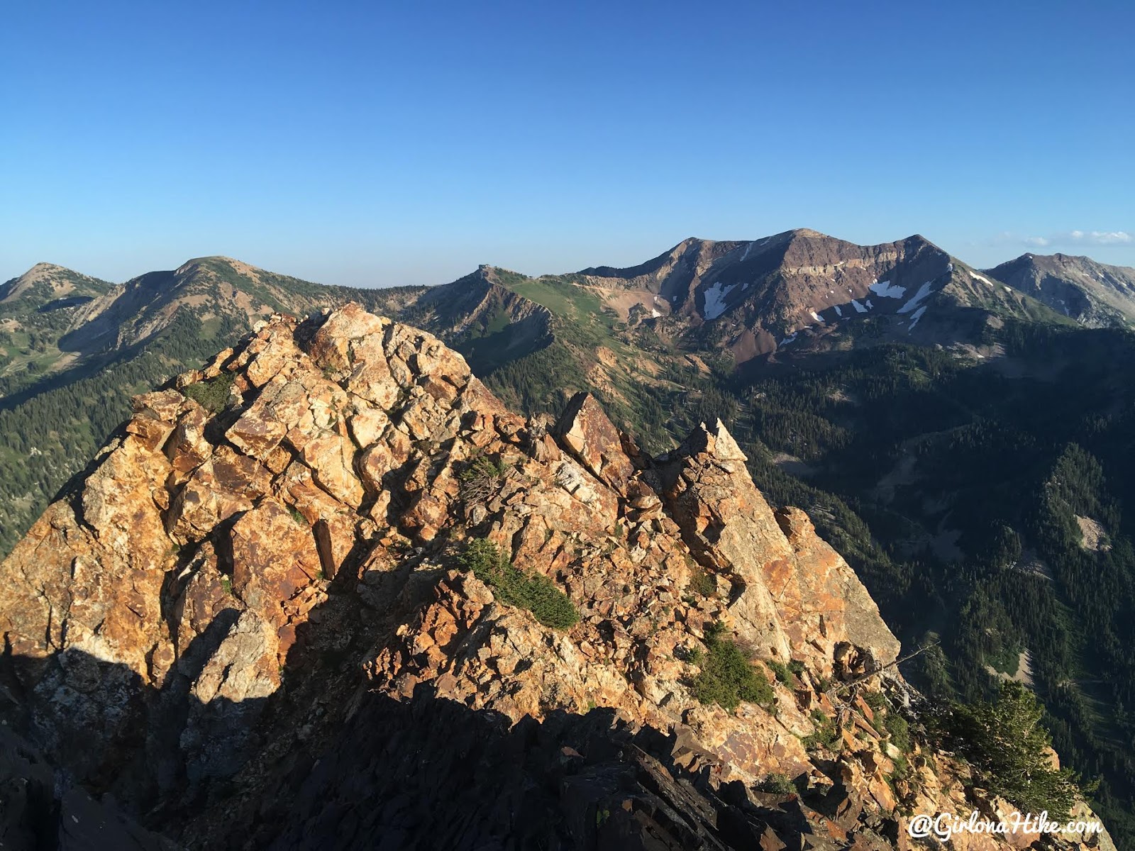 Climbing the South Ridge of Mt.Superior