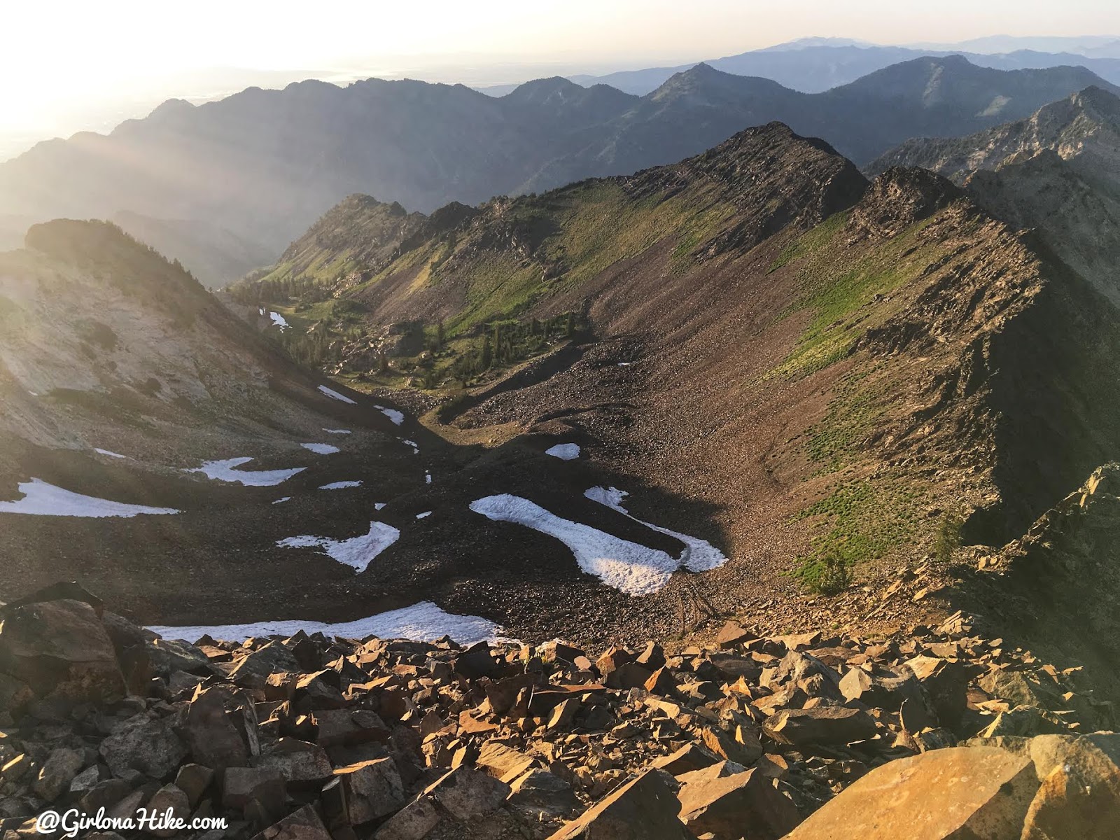 Climbing the South Ridge of Mt.Superior