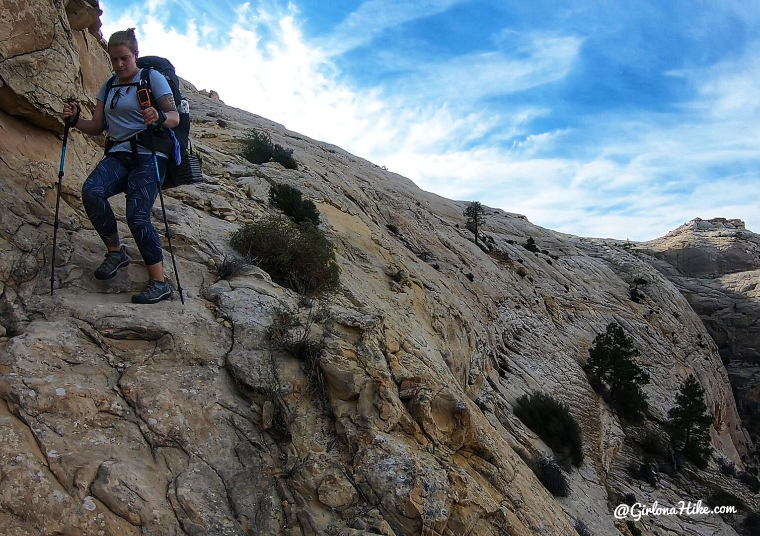 Backpacking Death Hollow, Escalante, Grand Staircase Escalante National Monument