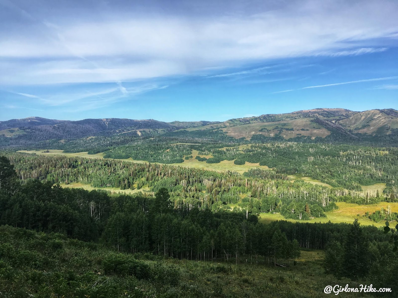 Hiking to East Mountain, Emery County High Point Girl on a Hike