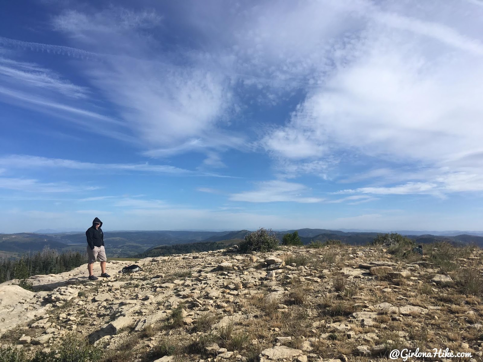 Hiking to East Mountain, Emery County High Point