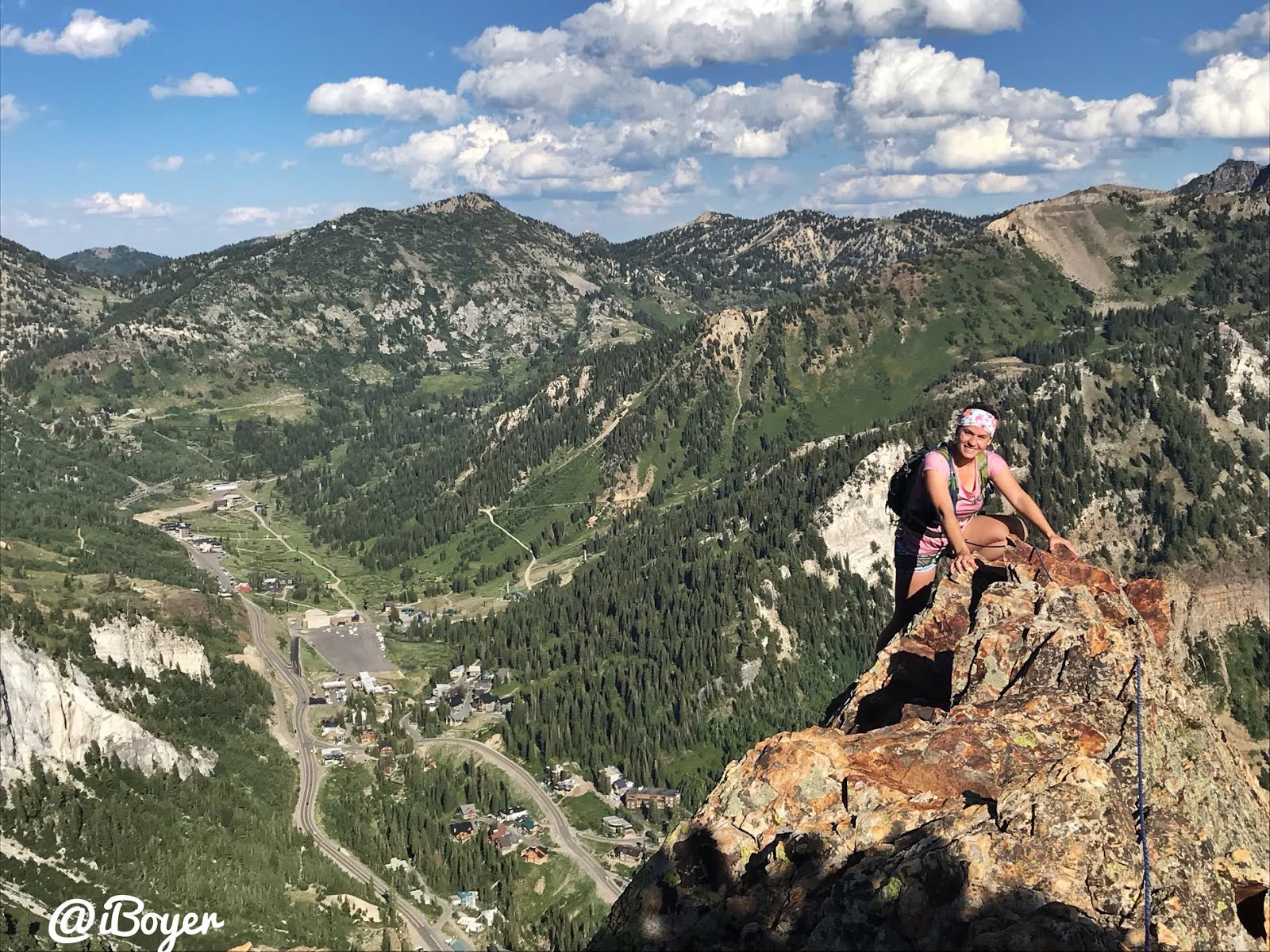 Climbing the South Ridge of Mt.Superior