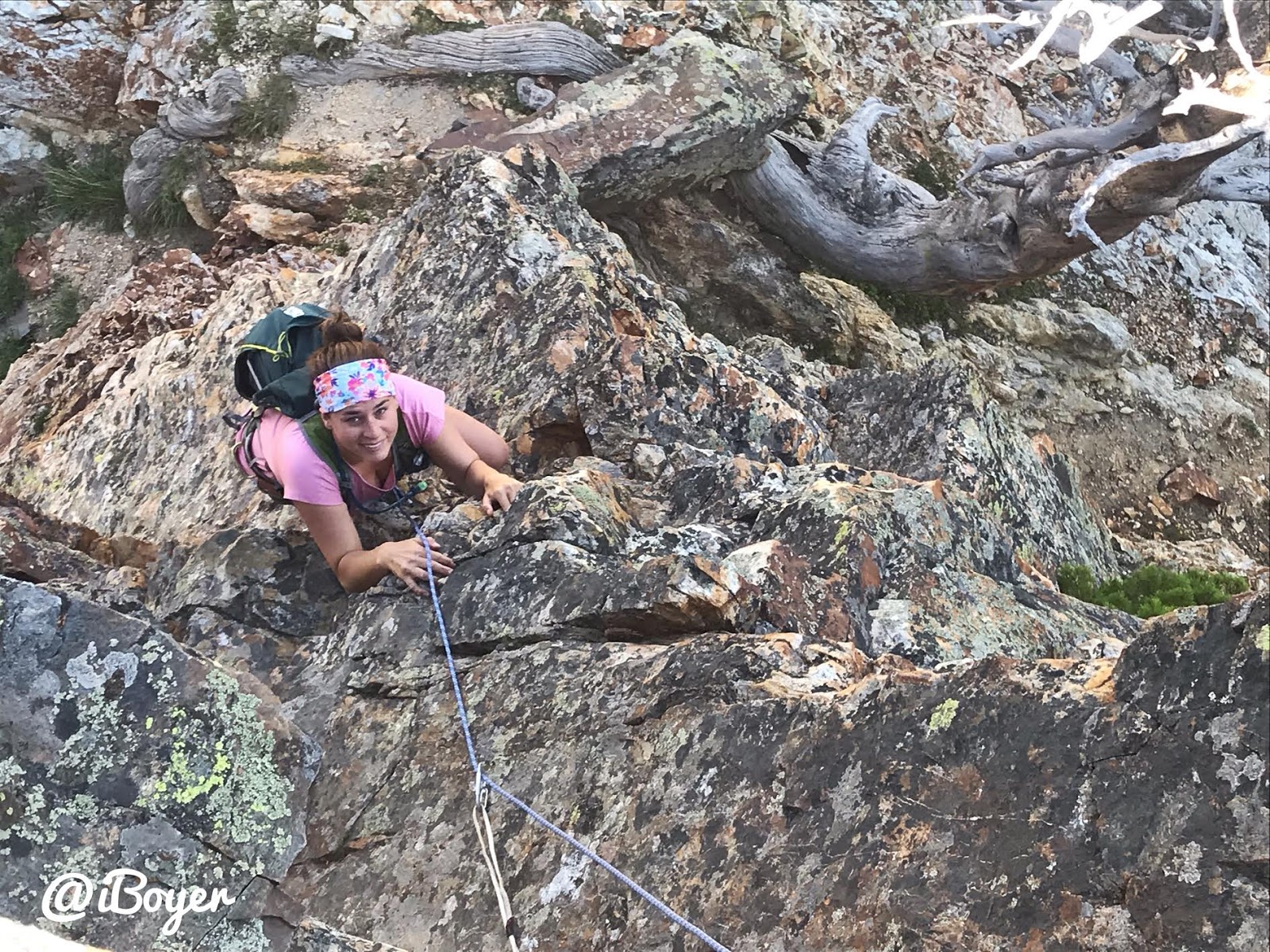 Climbing the South Ridge of Mt.Superior