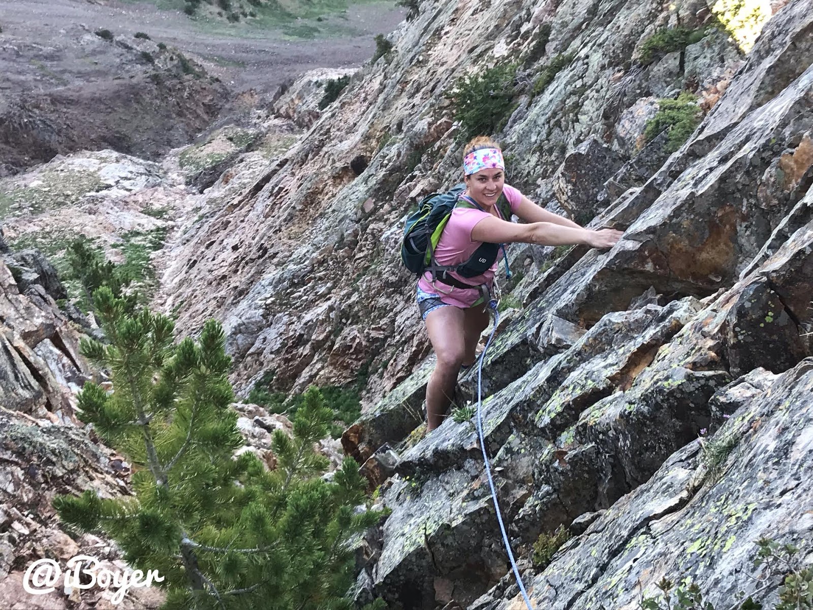 Climbing the South Ridge of Mt.Superior