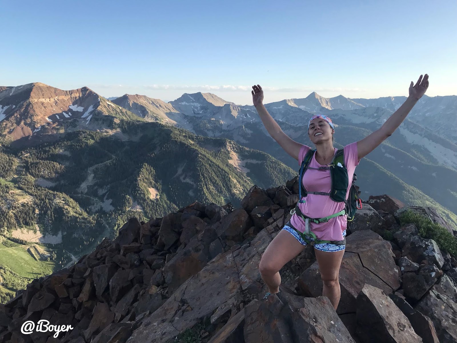 Climbing the South Ridge of Mt.Superior