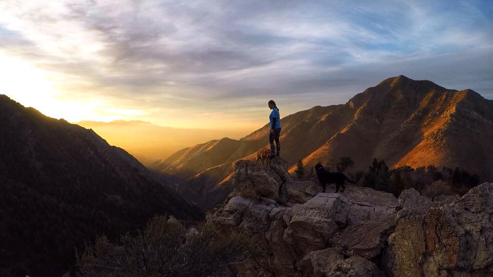 Hiking to Desolation Overlook, Hiking to the Salt Lake Overlook, Millcreek Canyon