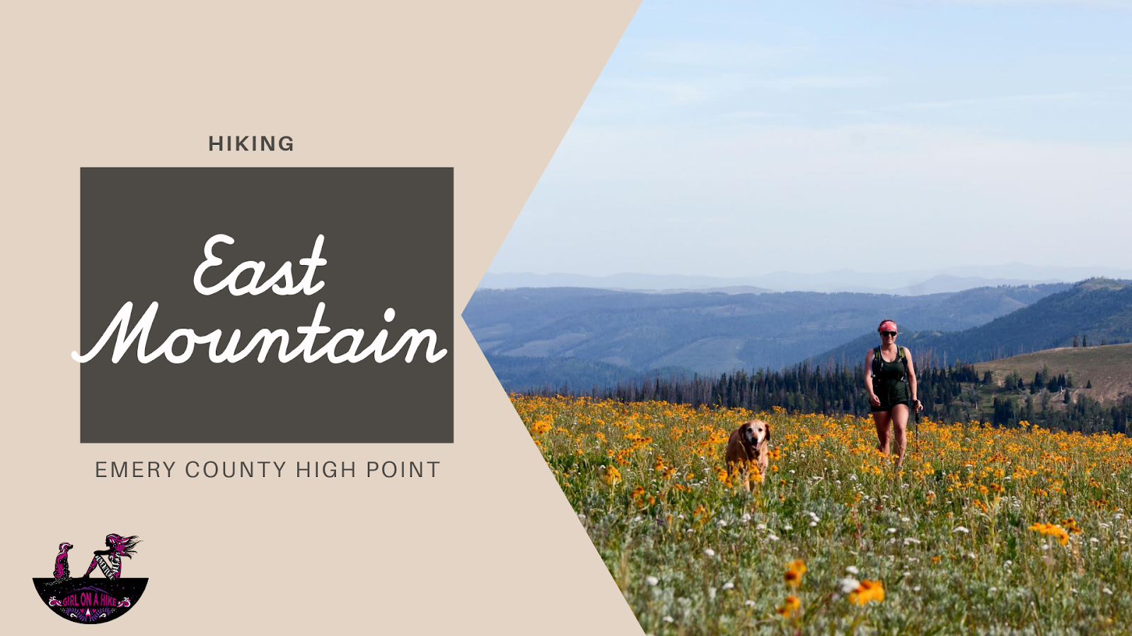 Hiking to East Mountain, Emery County High Point