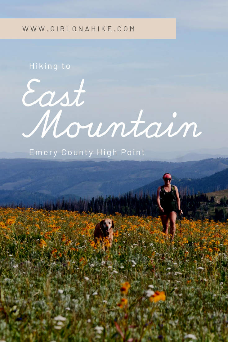 Hiking to East Mountain, Emery County High Point