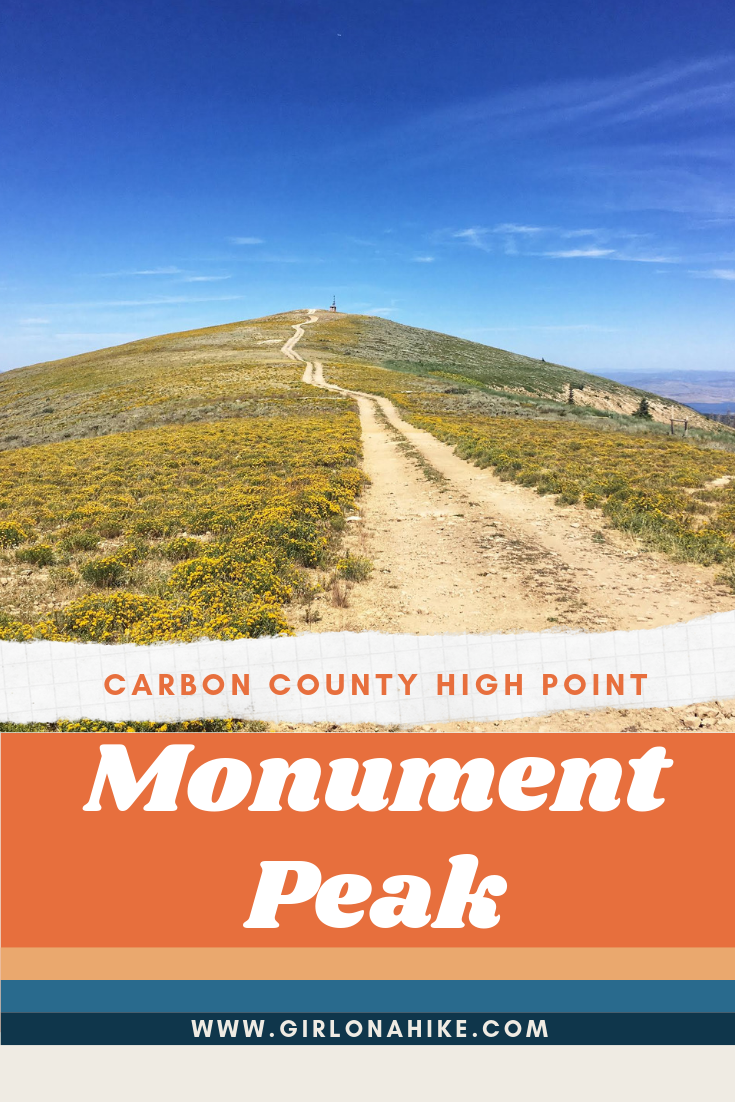Monument Peak, Carbon County High Point