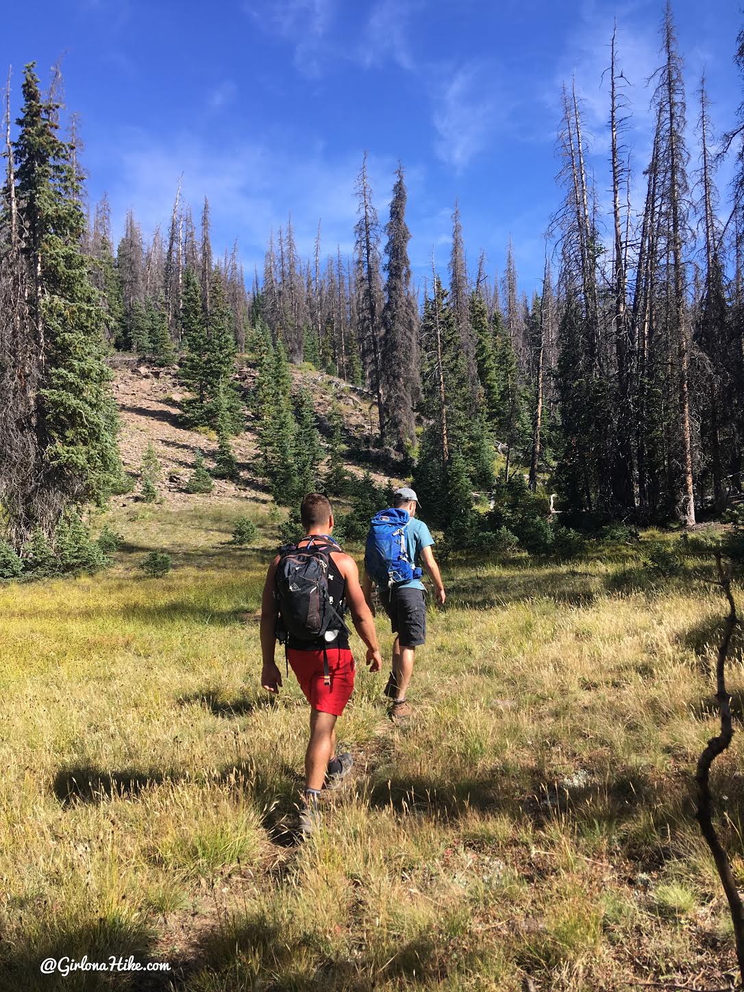 Hiking to Fish Lake Hightop, Sevier County High Point