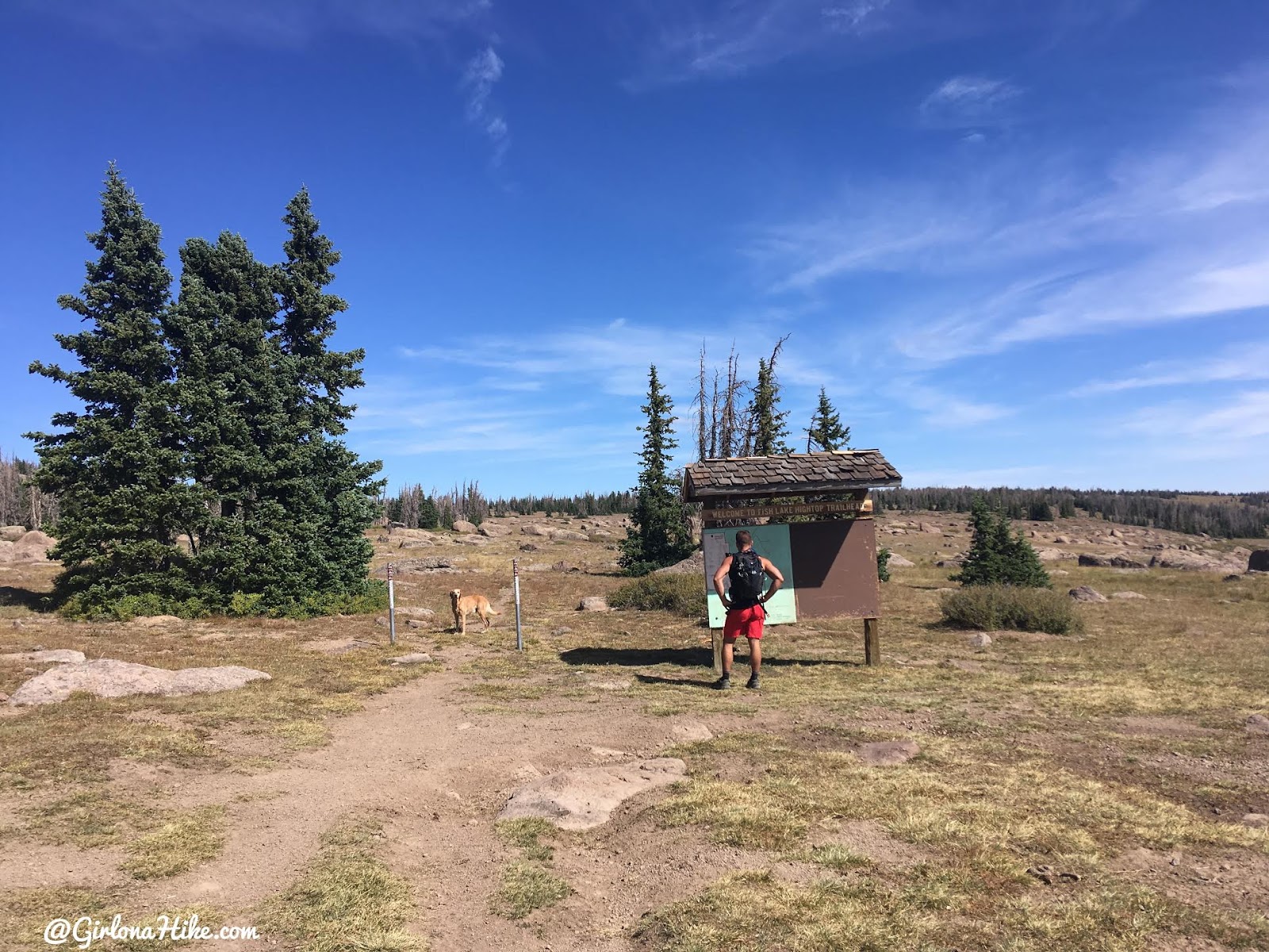 Hiking to Fish Lake Hightop, Sevier County High Point