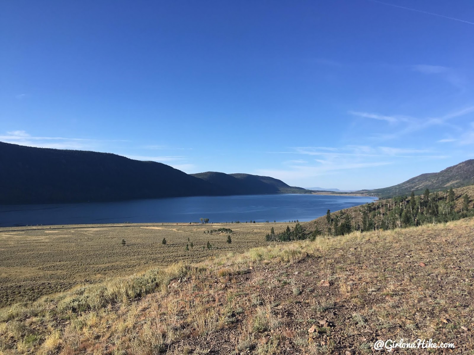 Hiking to Fish Lake Hightop, Sevier County High Point