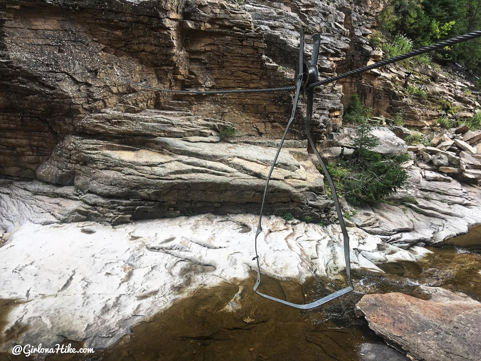 Exploring the Cataract Gorge, Uintas