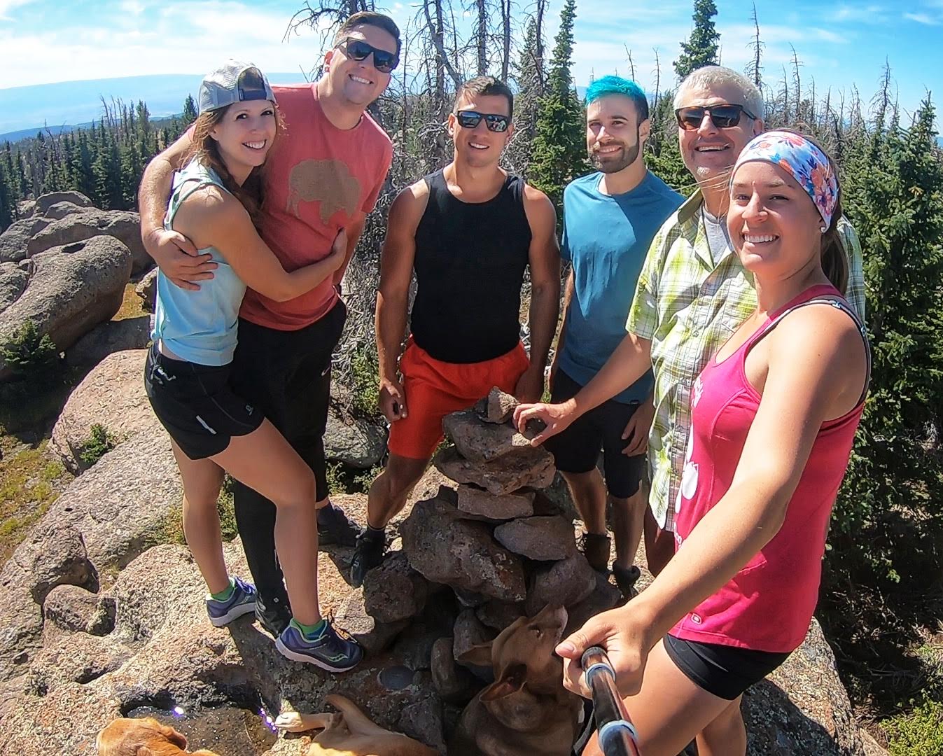 Hiking to Fish Lake Hightop, Sevier County High Point