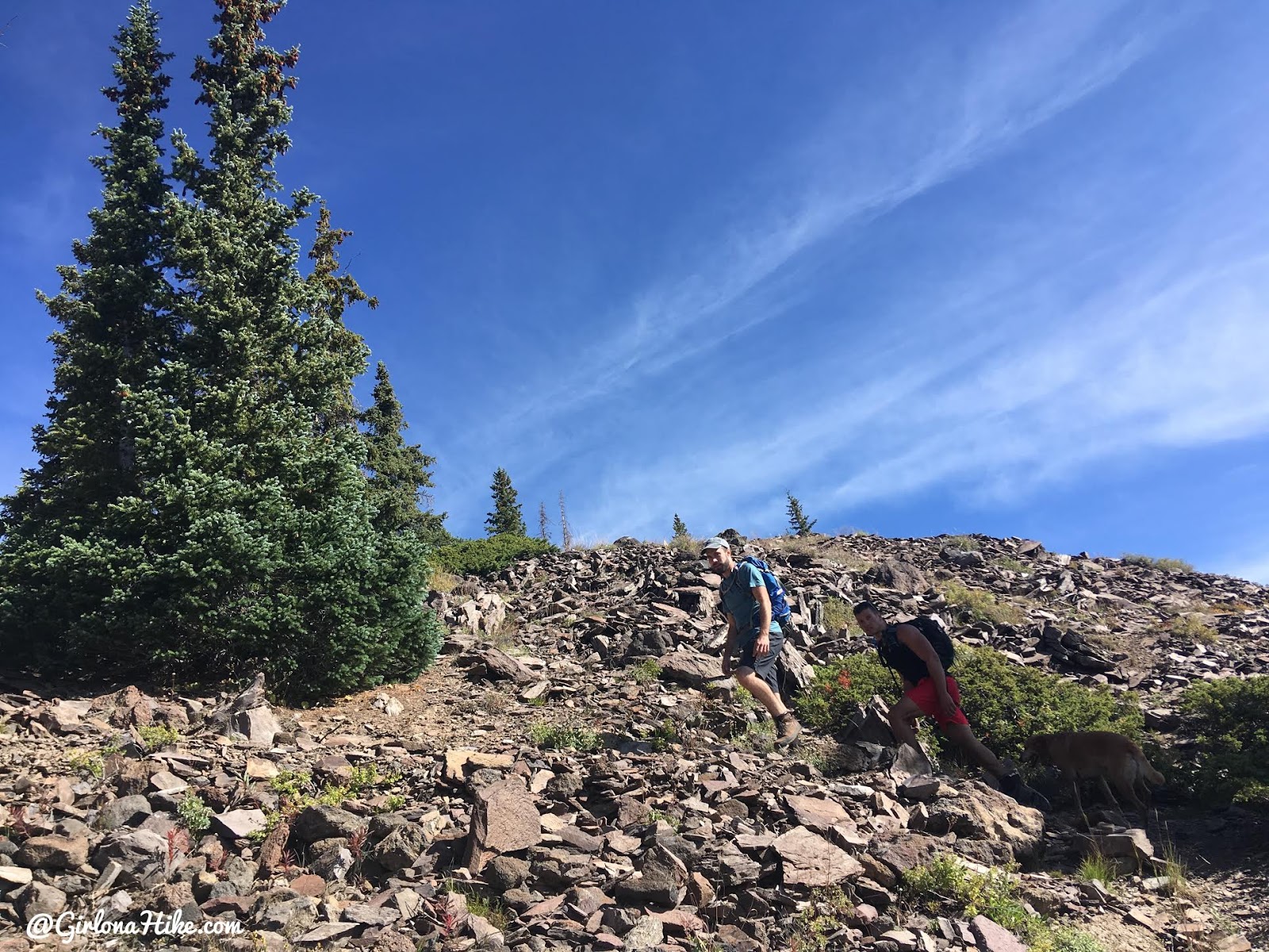 Hiking to Fish Lake Hightop, Sevier County High Point
