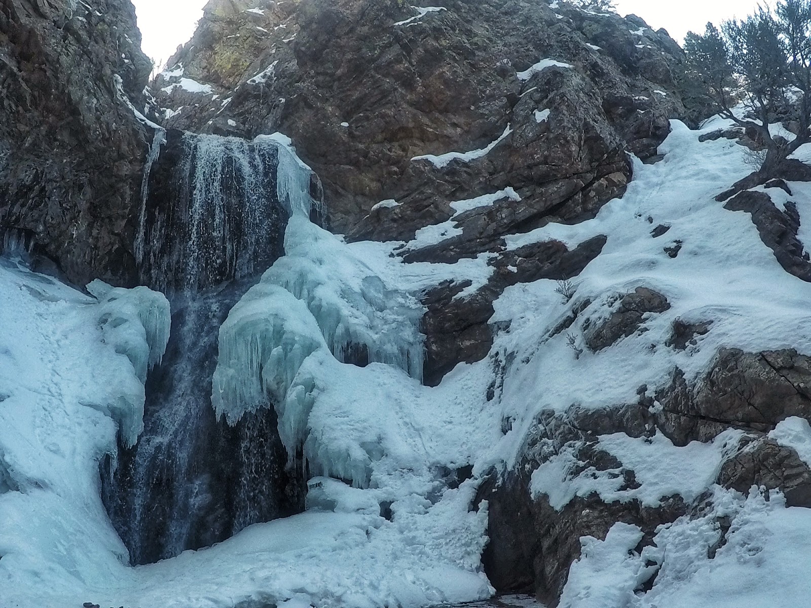 Hiking to Adam's Canyon Waterfall