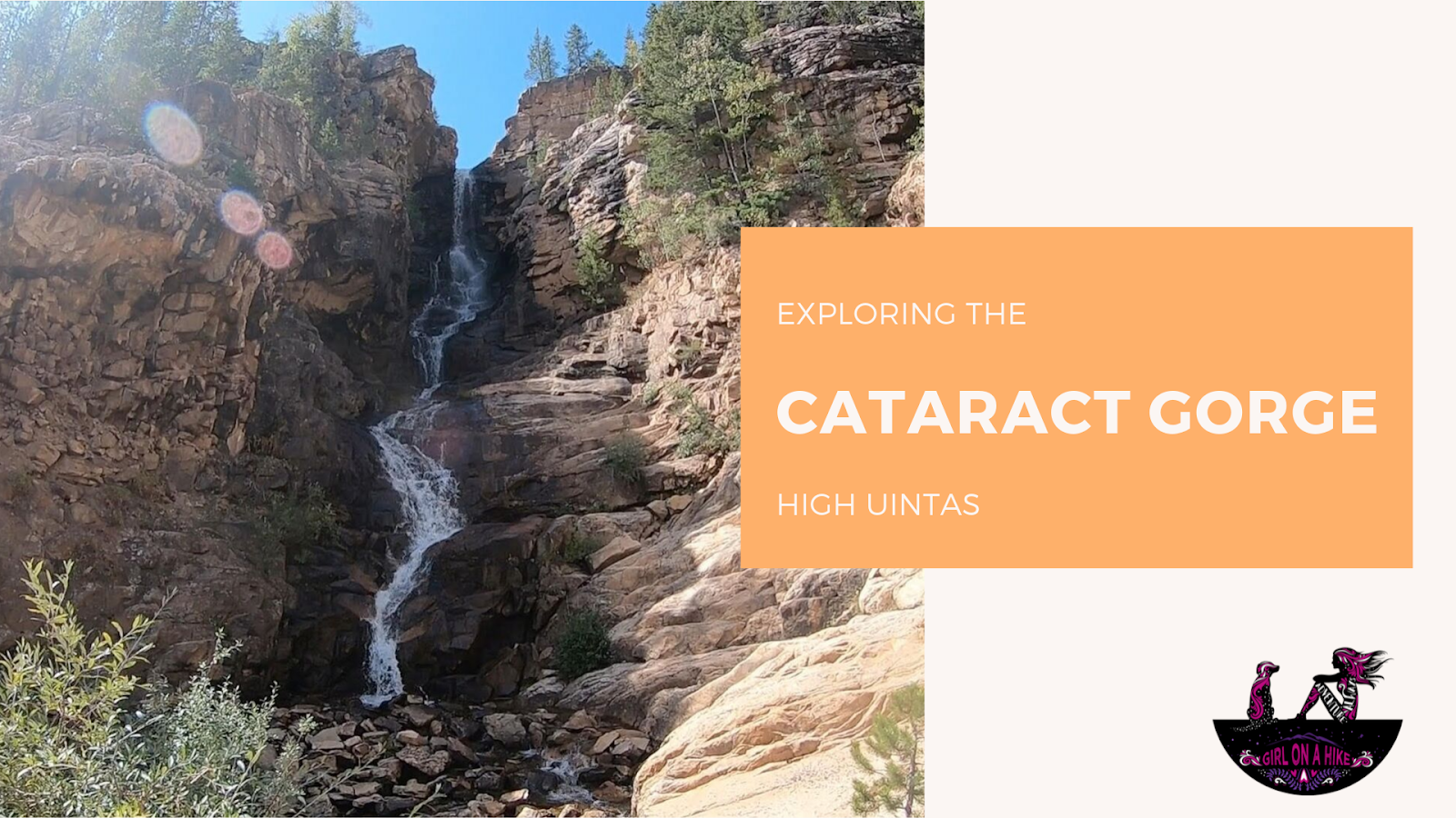 Exploring the Cataract Gorge, Uintas