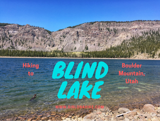 Hiking to Blind Lake, Boulder Mountain