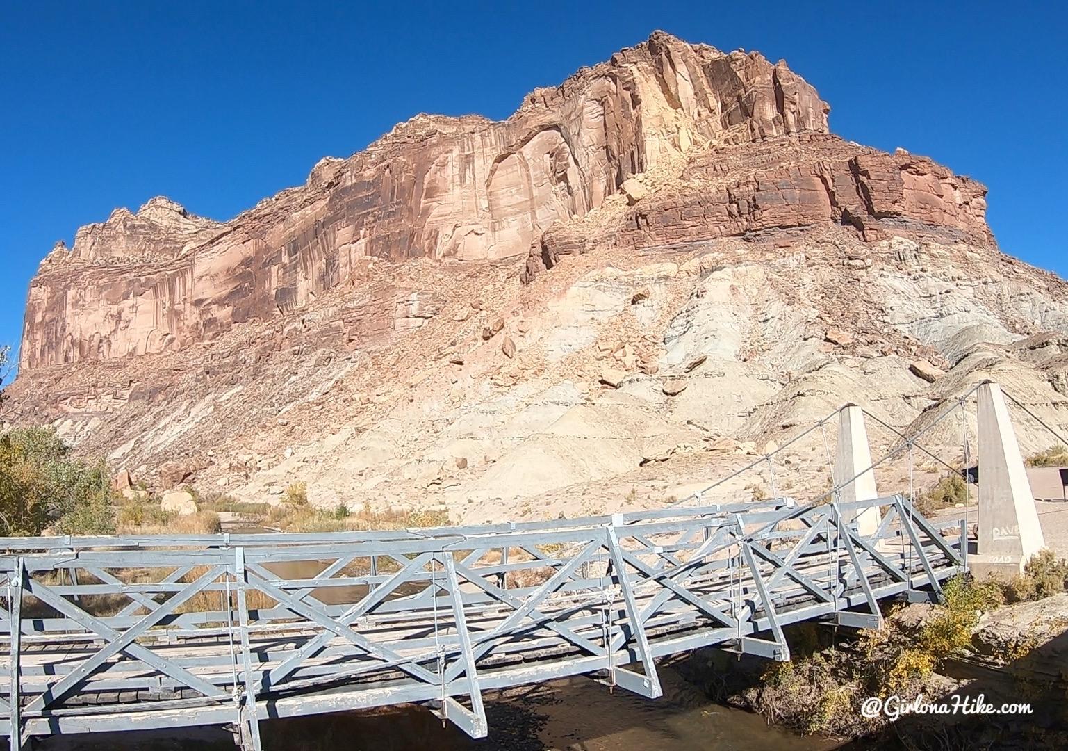 Camping & Exploring The Wedge Overlook, San Rafael Suspension Bridge