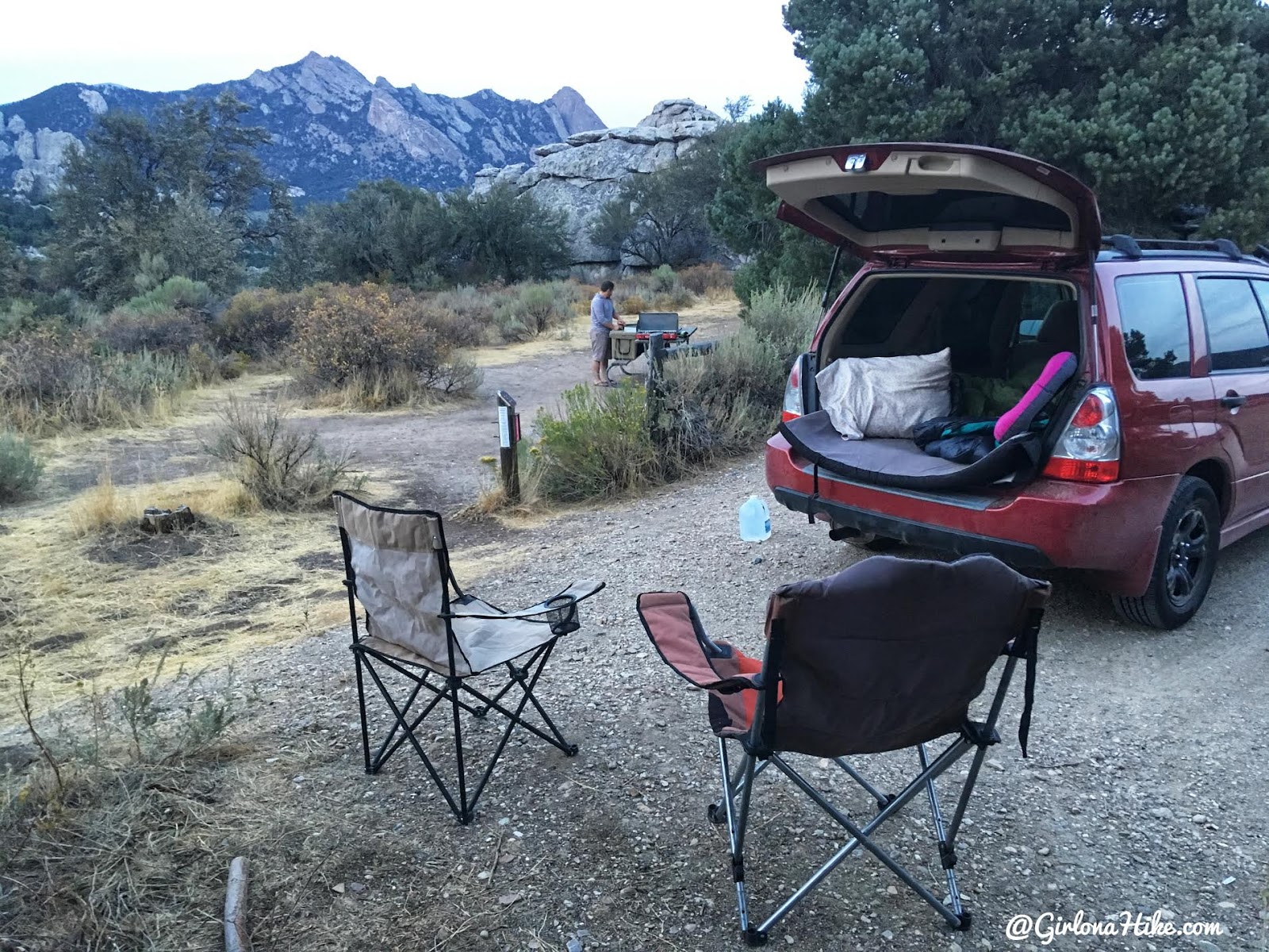 Camping & Climbing at City of Rocks, Idaho